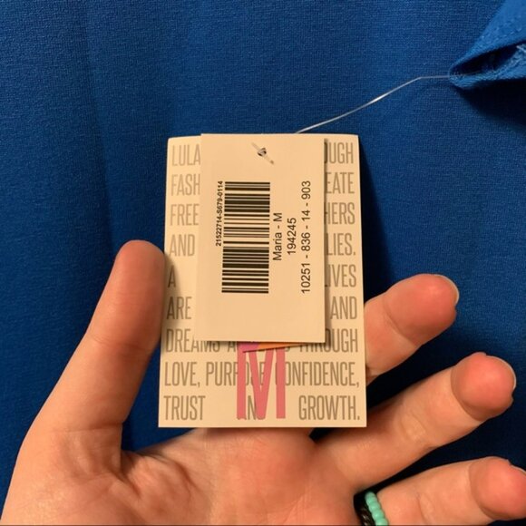 NWT Lularoe Maria maxi dress size Medium - Picture 3 of 4